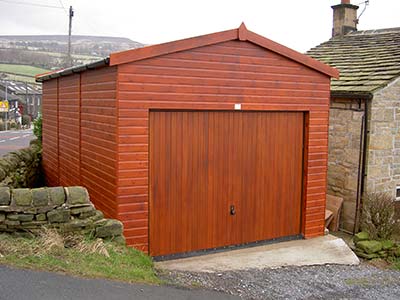 Clayton Concrete Garages in Bradford