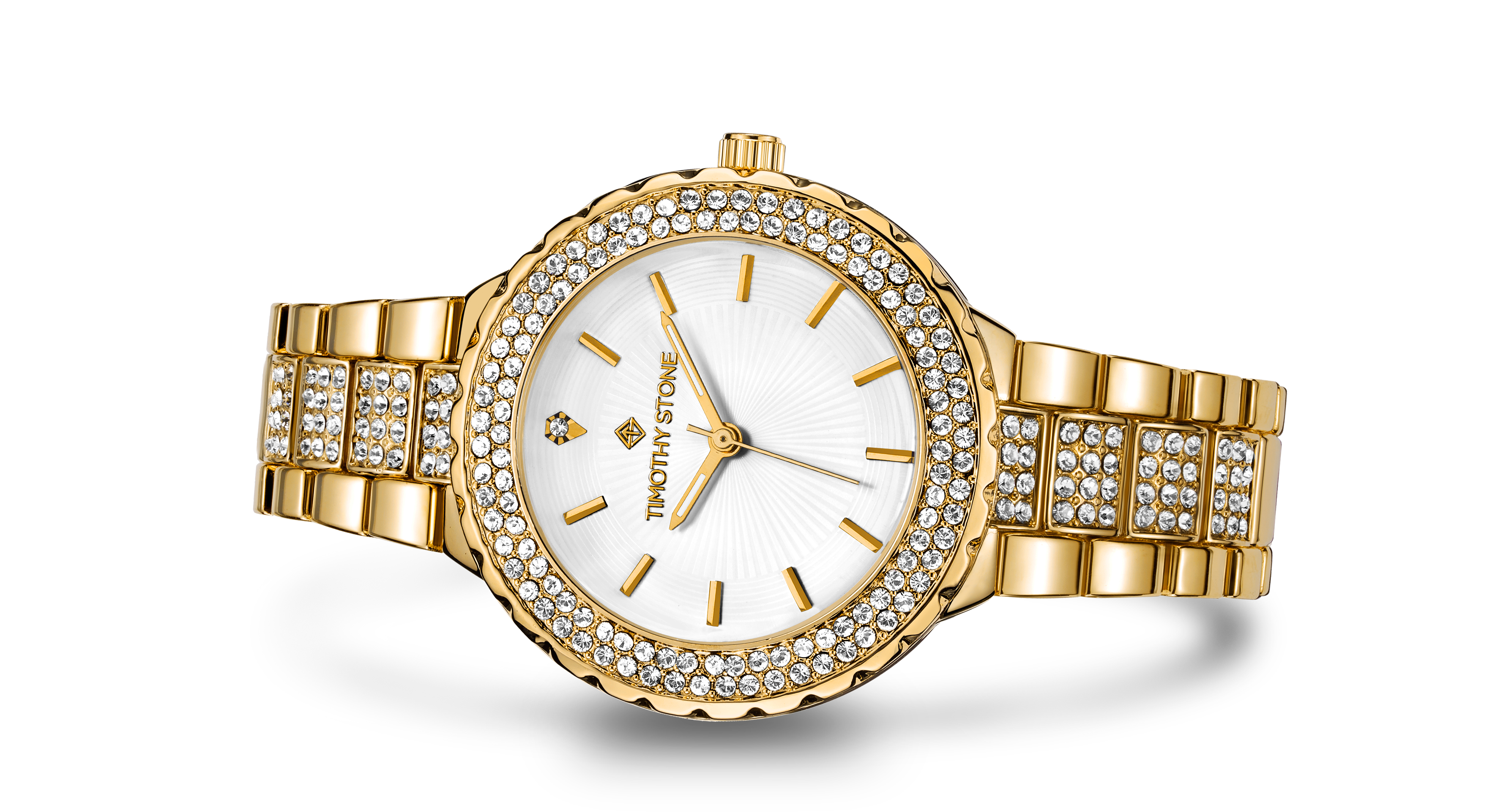 Timothy Stone GALA STAINLESS GOLD-TONE WATCH