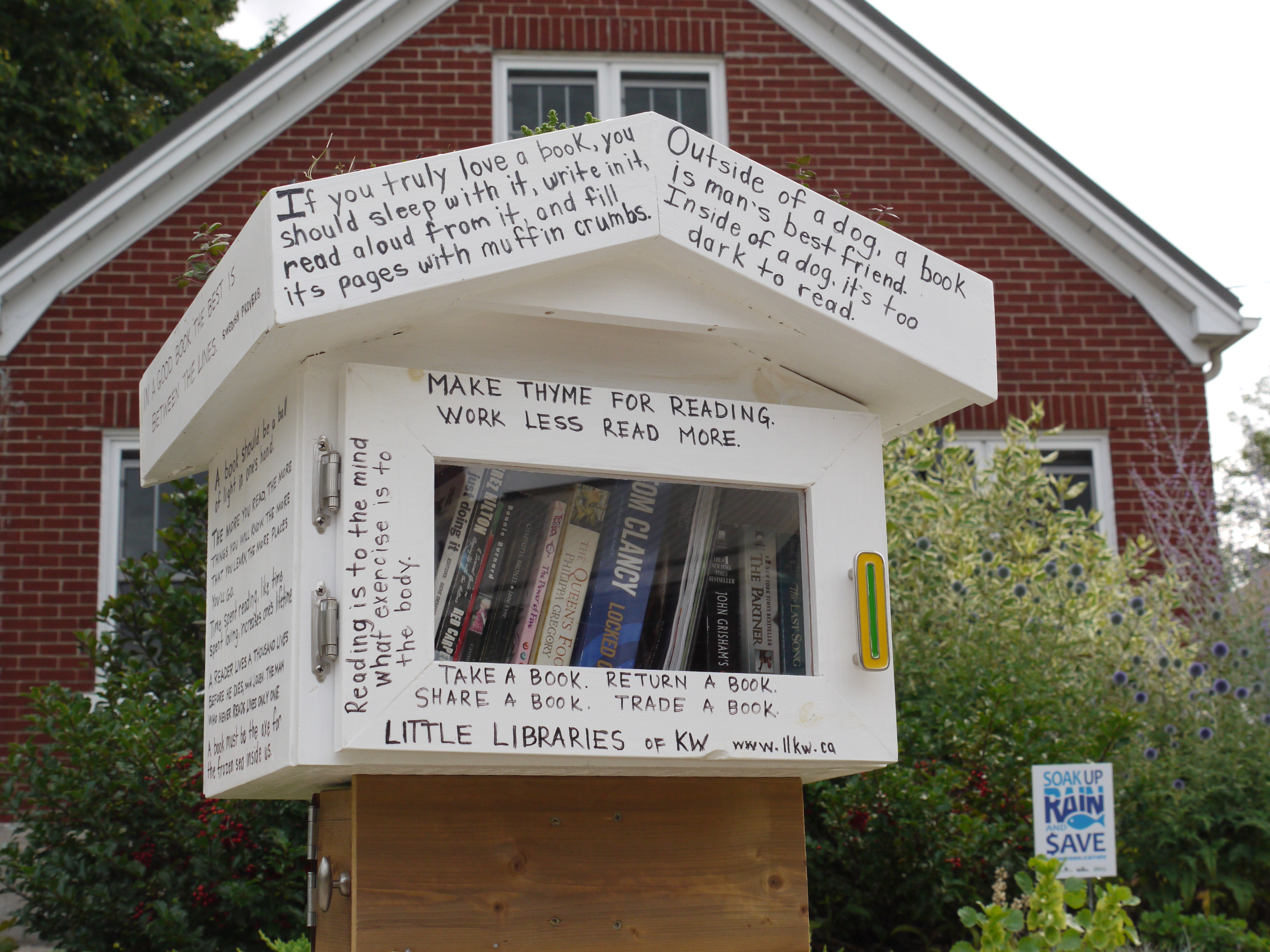 Little Free Libraries Creating a Sense of Place One Front Yard at a Time