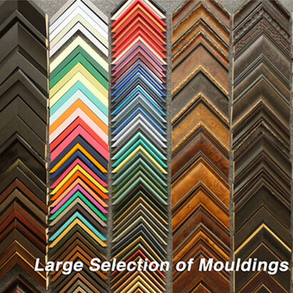 Large selection of quality mouldings