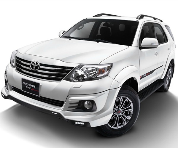 chiều dài xe fortuner G
