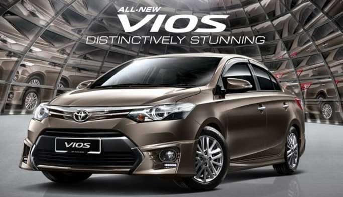 xe oto vios ngoại thất