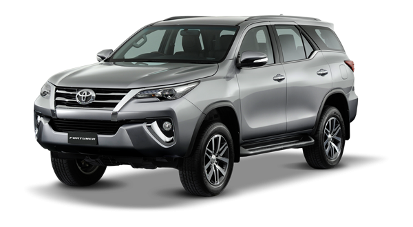 Fortuner 2017 màu xam nhạt