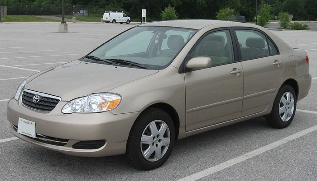 Xe Corolla Altis thế hệ thứ chín (E120, E130; 2000-2006)