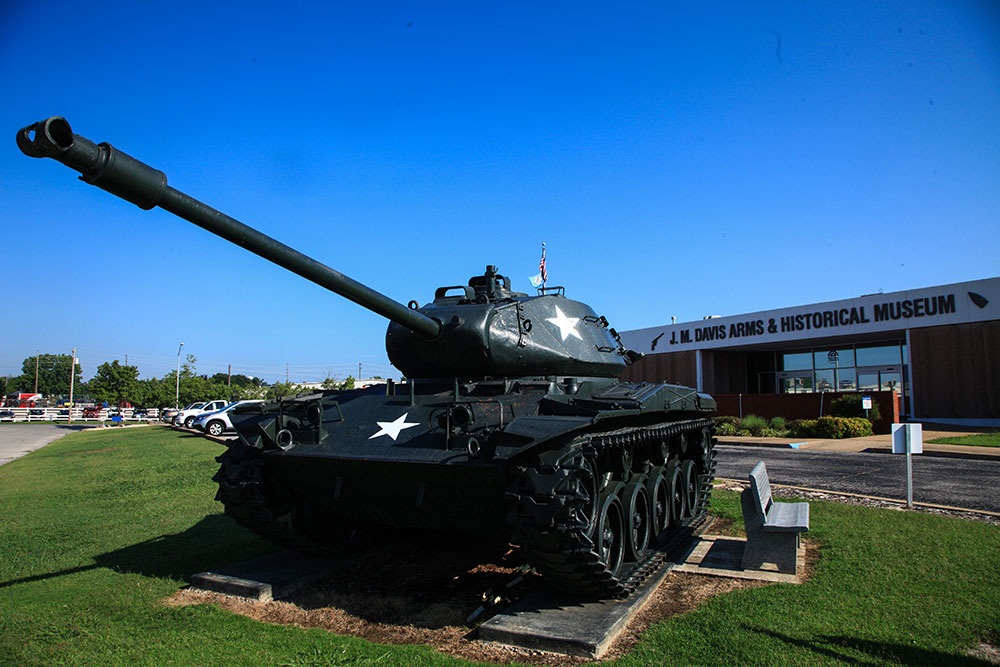 Since 1969, the museum has made its collection of over 14,000 weapons available to the public. (Photo: Marc Rains)