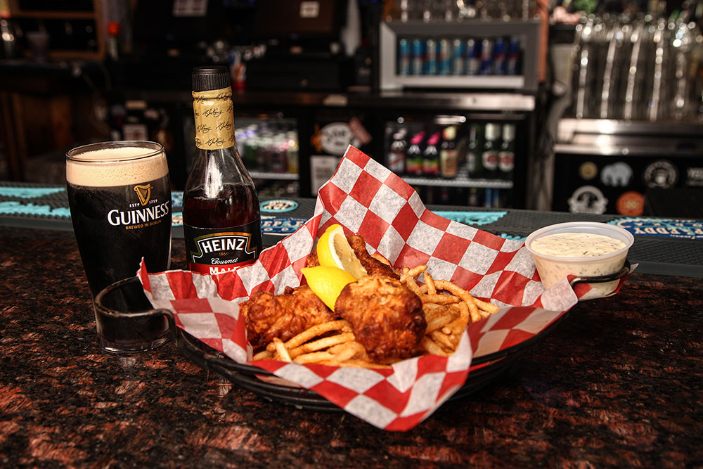 Guinness Battered Fish and Chips (Photo: Marc Rains)