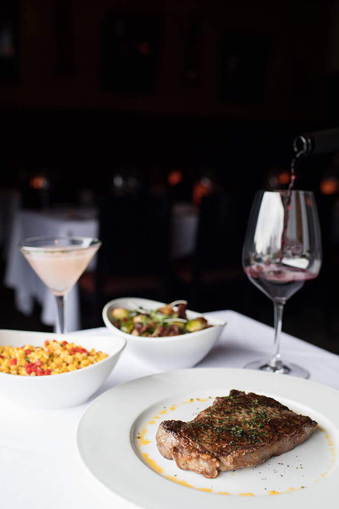 All of PRHYME’s steaks and chops are hand selected and cut in-house. (Photo: Valerie Grant)