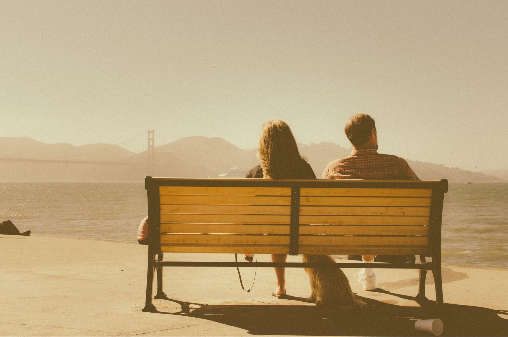 Now we just on park benches and stare into the distance