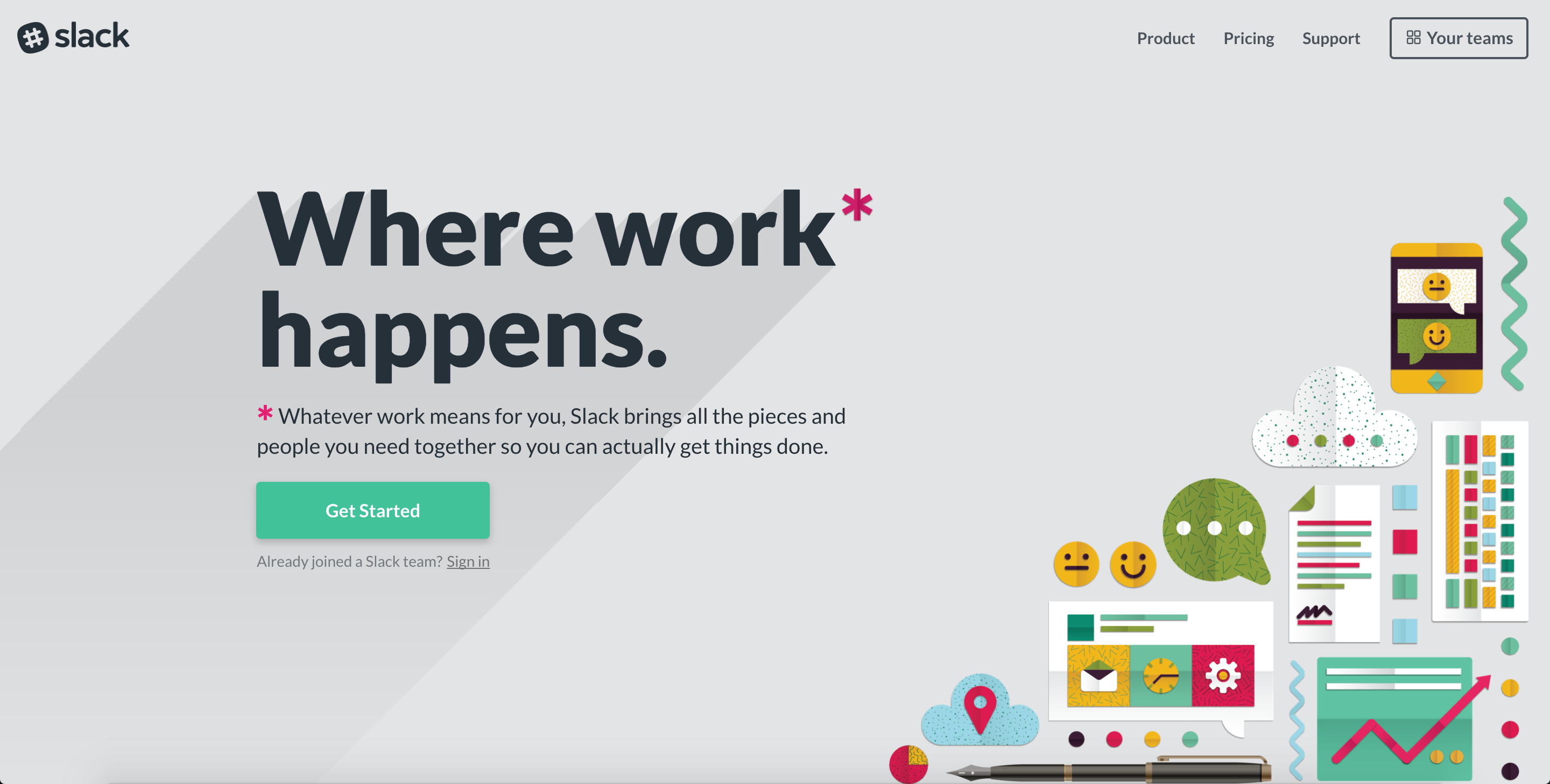 the modern web design