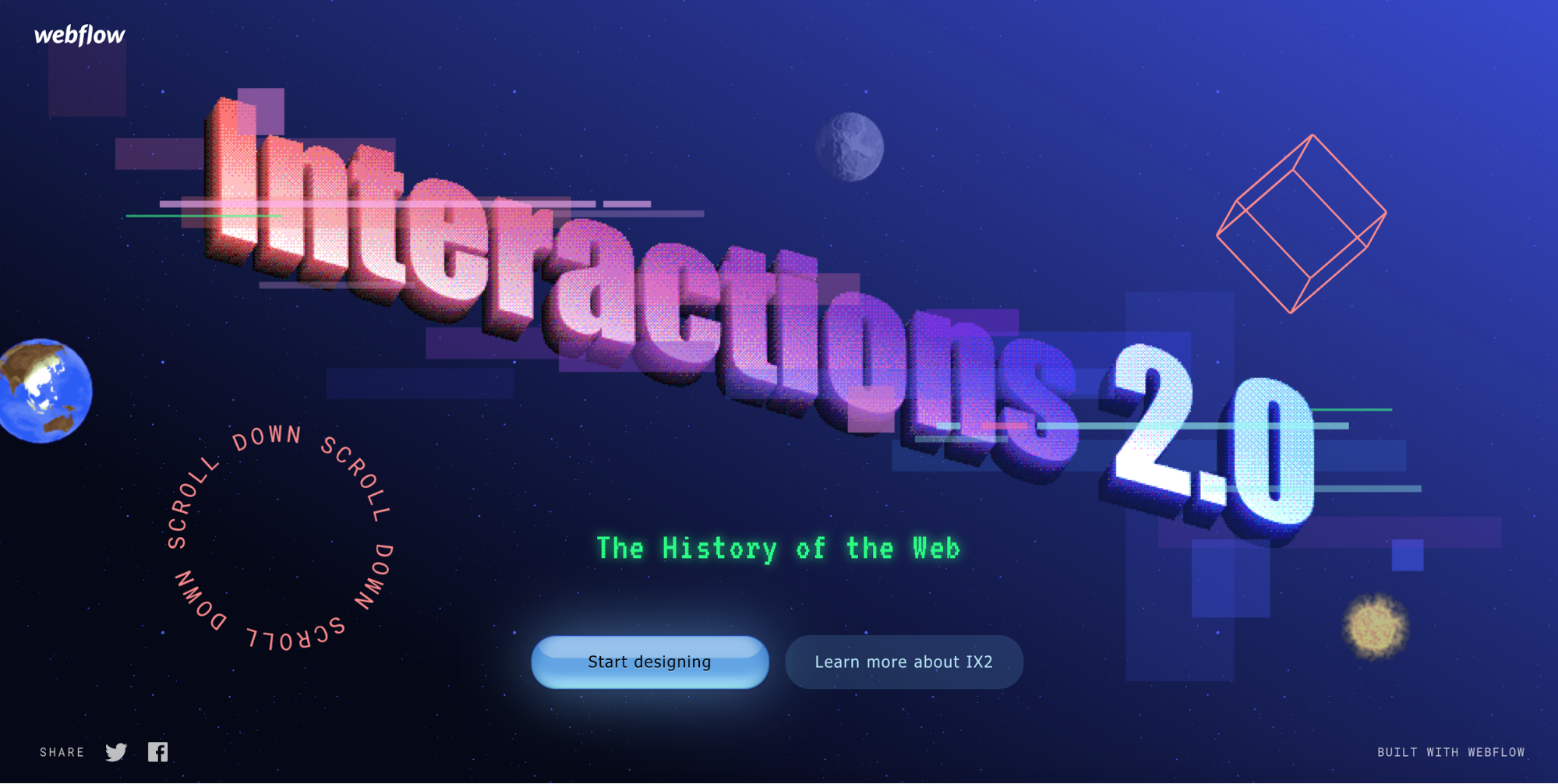 Interactions 2.0 history of the web