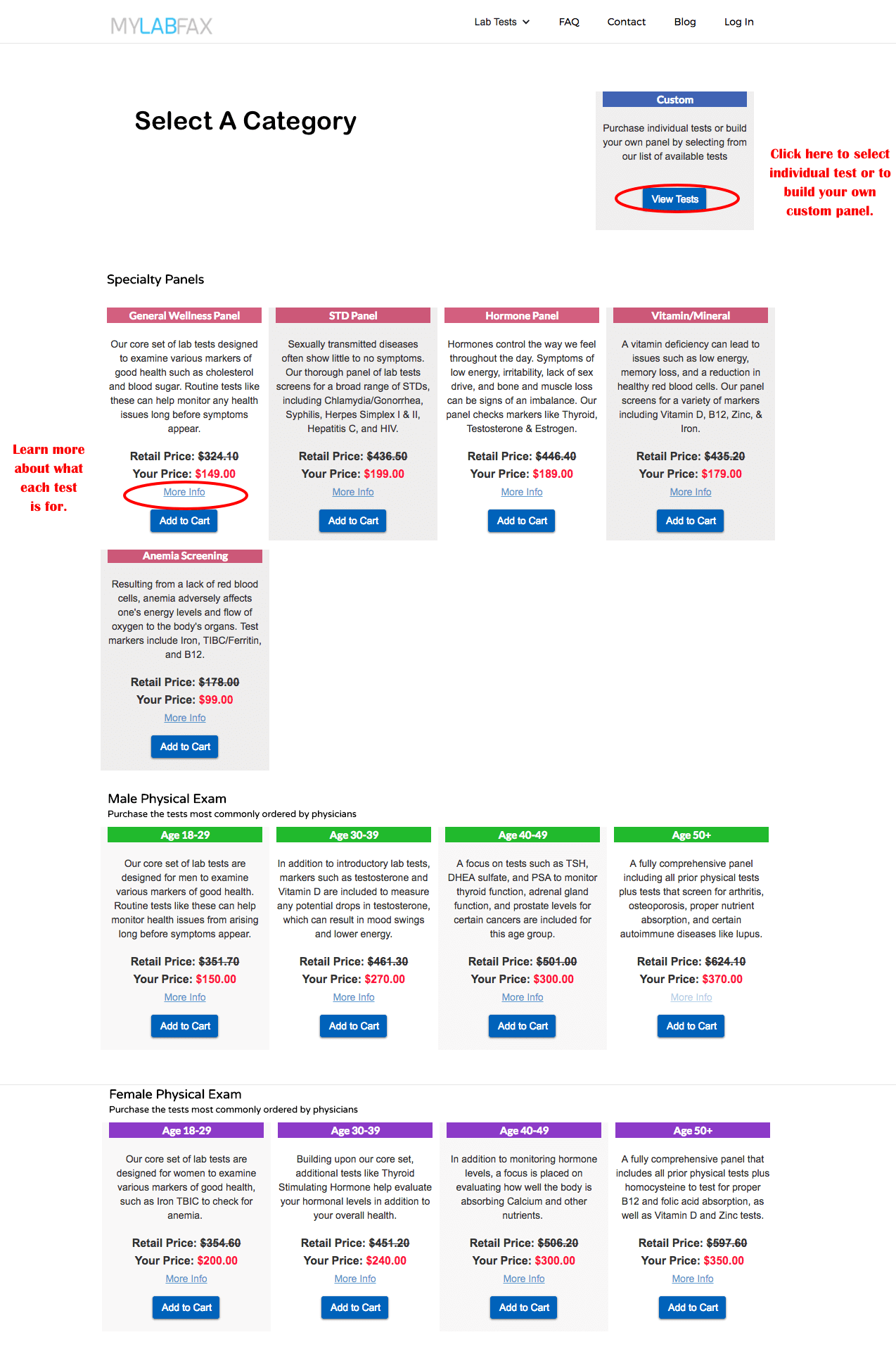 how online lab testing works