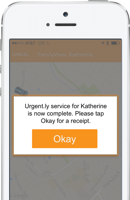 Observe the Urgent.ly rescue