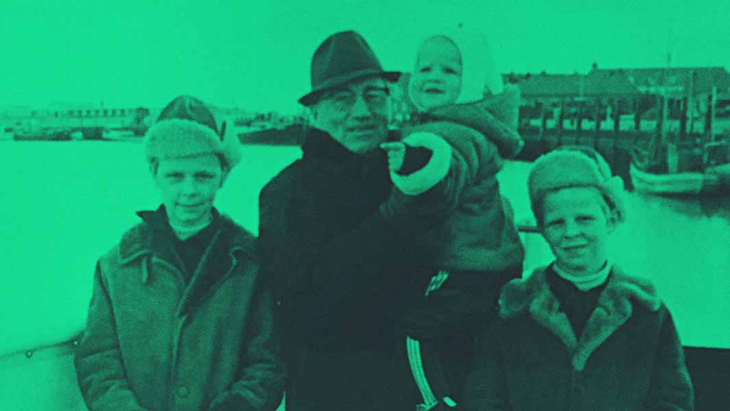 leAD Sportsaccelerator: Horst and Klaus Bente with Adi Dassler