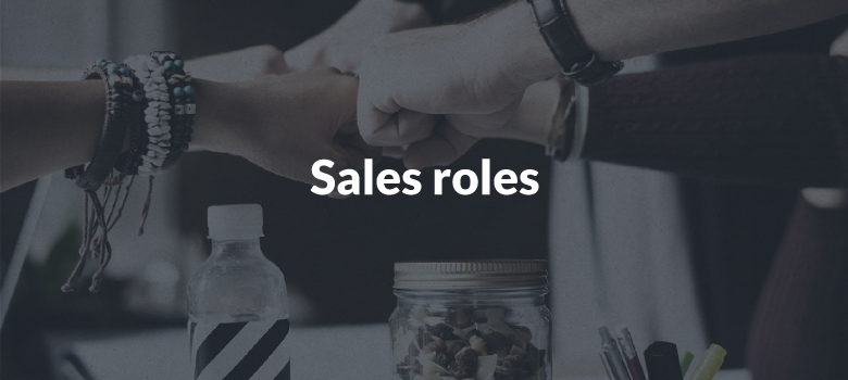 Sales roles