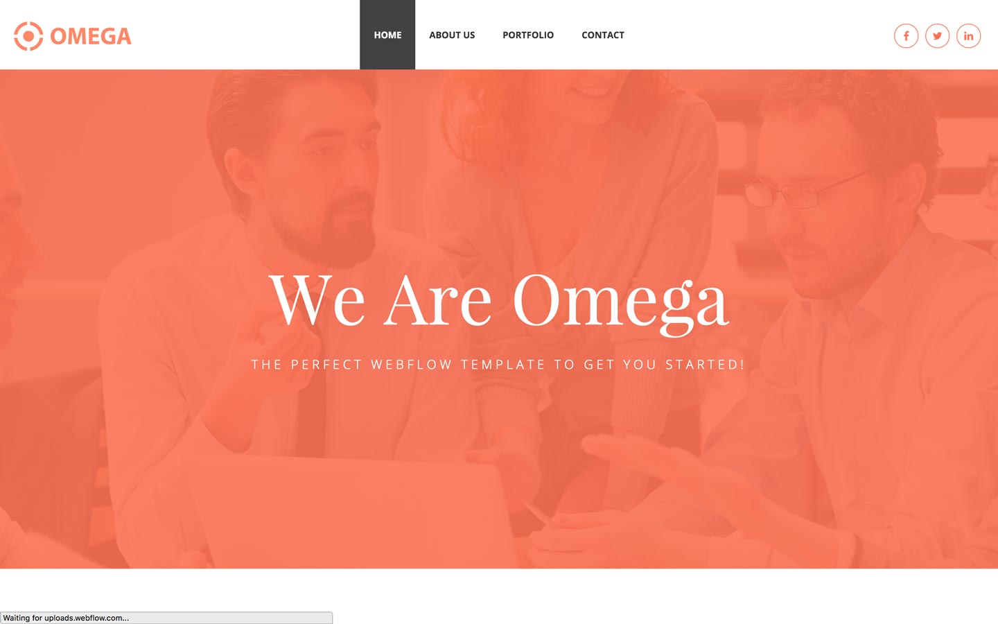 omega website