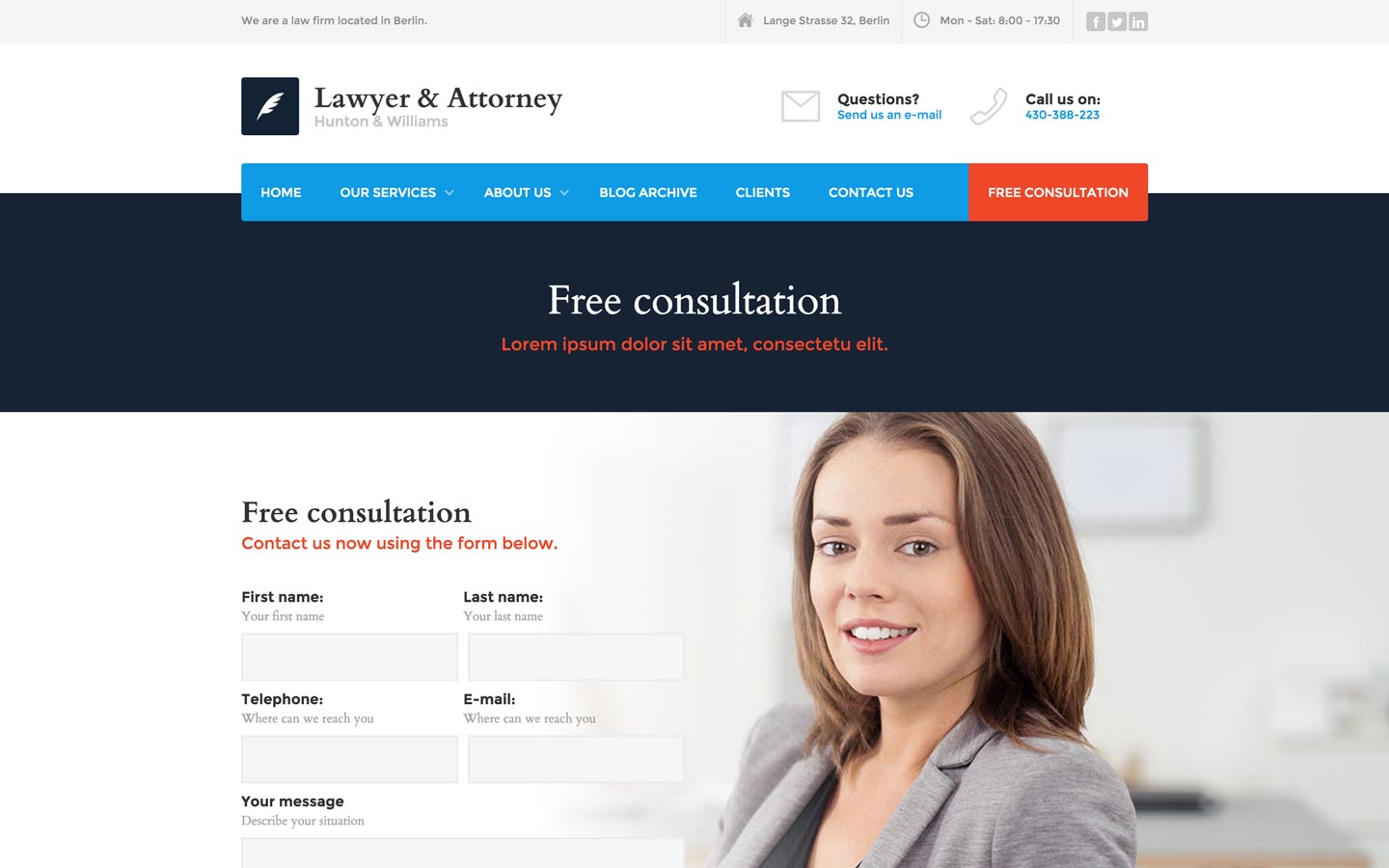 lawyer and attorney law firm html5 responsive website template lawyer and attorney law firm html5 responsive website template
