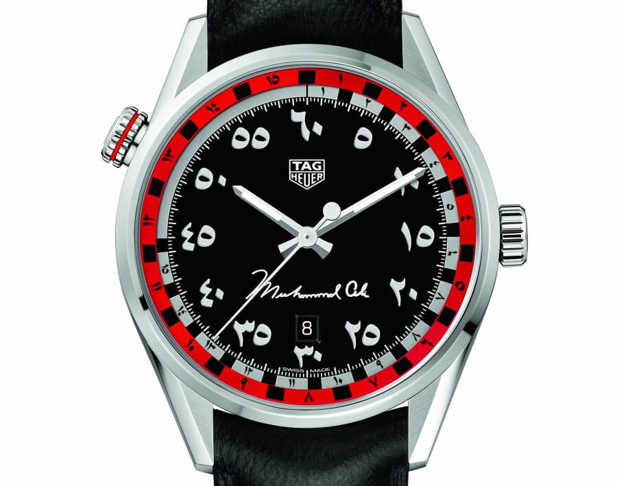 tag heuer muhammad ali arabic dial