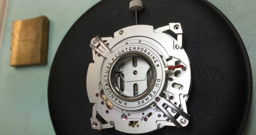 assembling MCT Dodekal watch