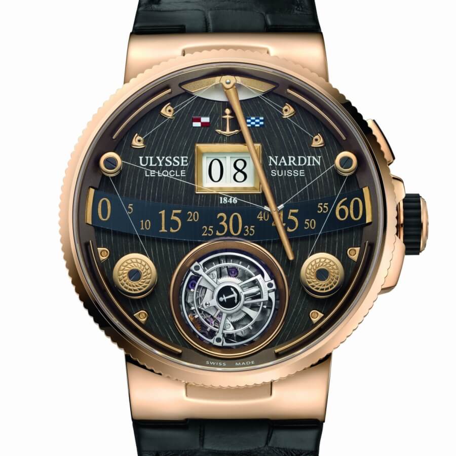 Ulysse nardin marine grand deck turbillon