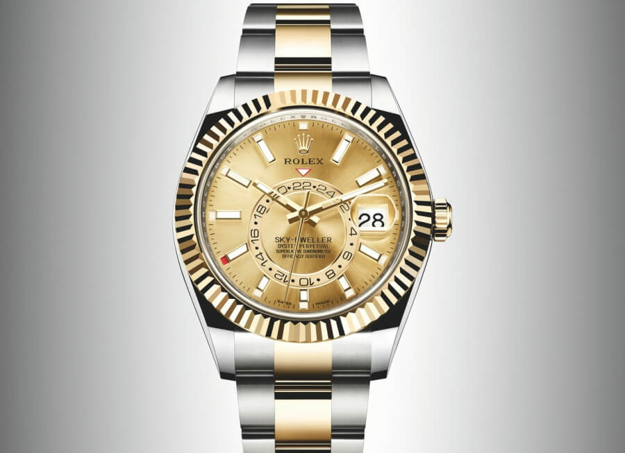 rolex oyster perpetual sky dweller