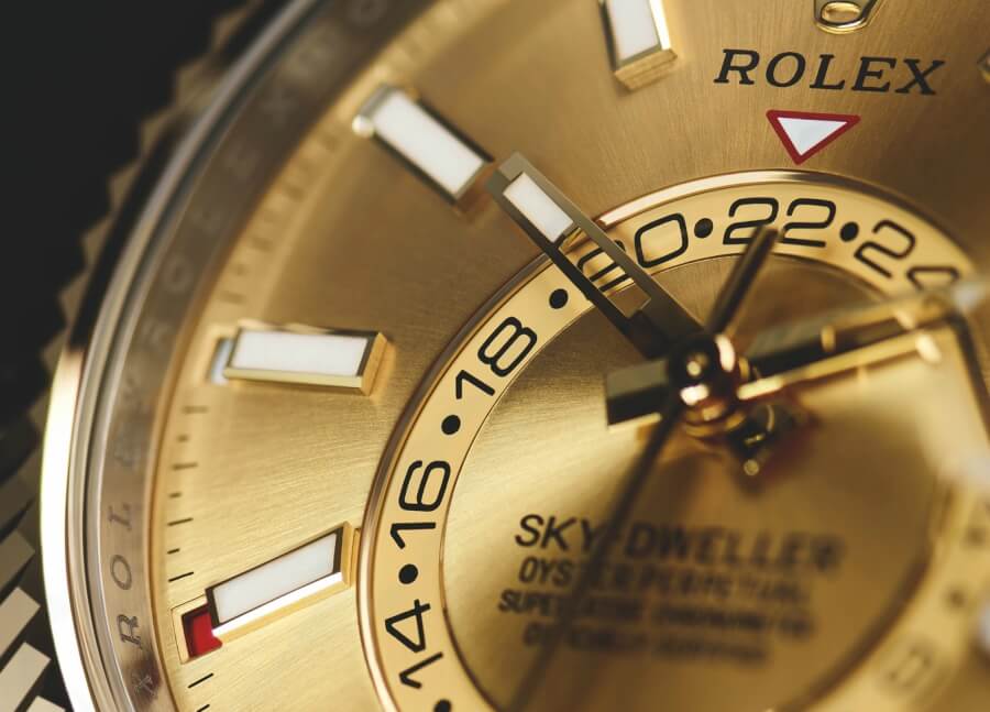 rolex sky dweller dial