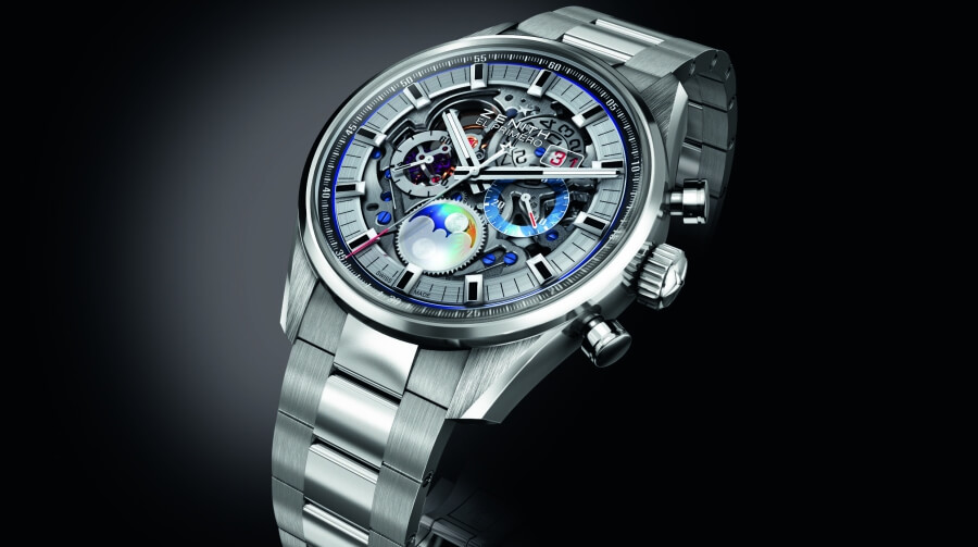 Zenith Chronomaster El Primero Grande Date Full Open