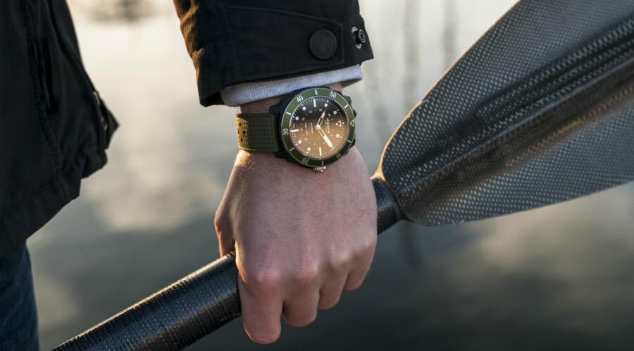 Alpina Green Bezel