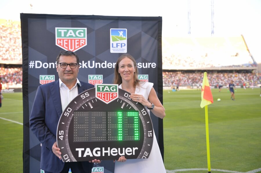 Didier Quillot and Tag Heuer