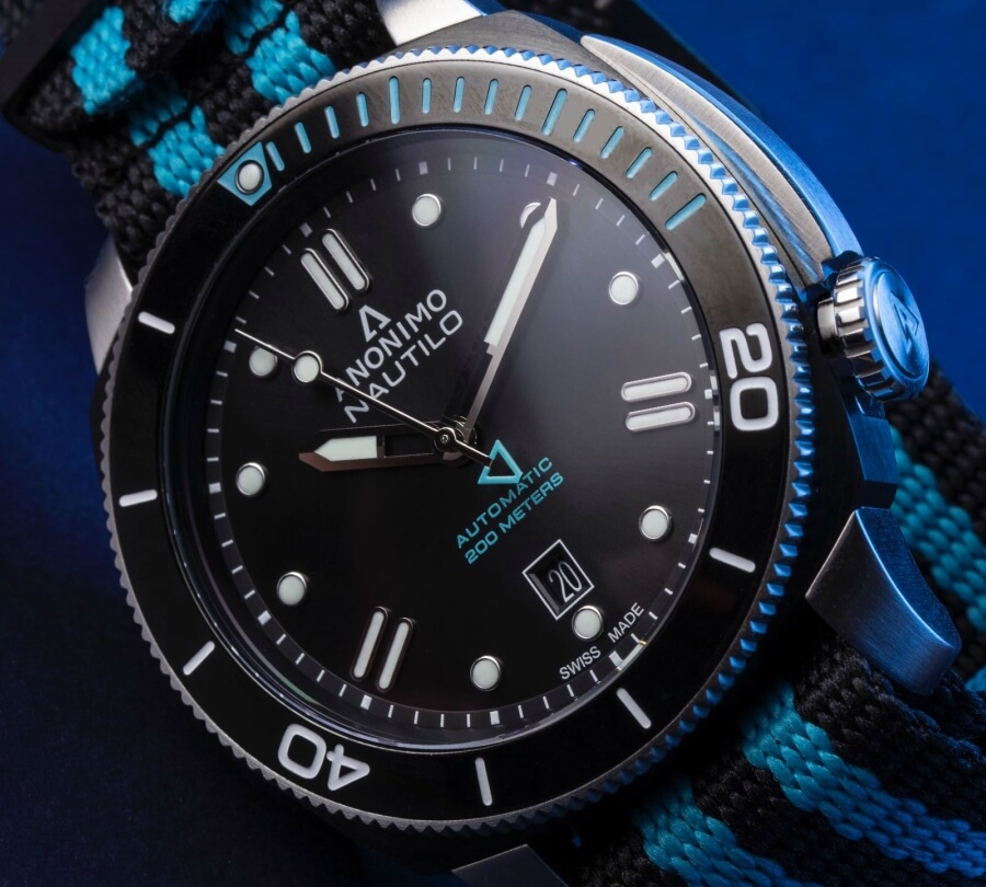 Anonimo Nautilo "Blue Leopard"