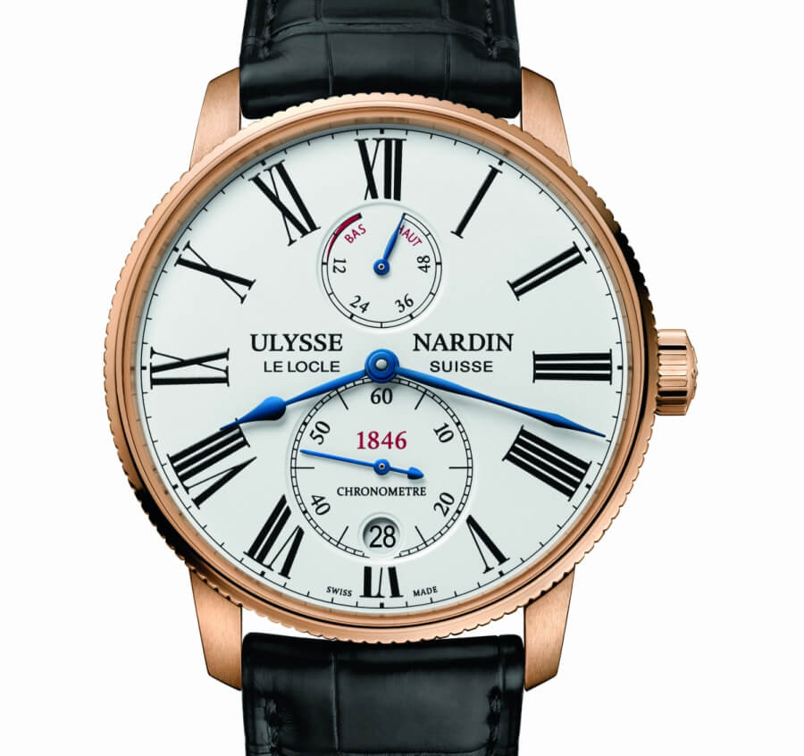 Ulysse Nardin Marine Torpilleur Rose gold
