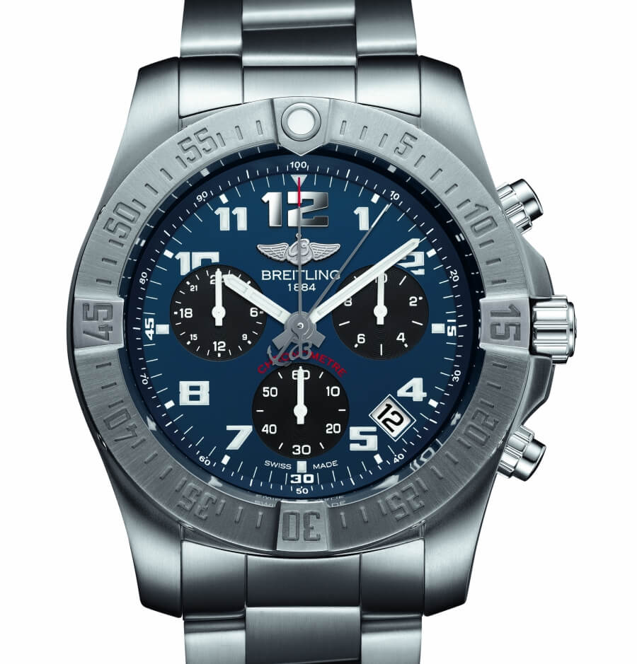 Breitling Chronospace Evo B60 Blue Dial