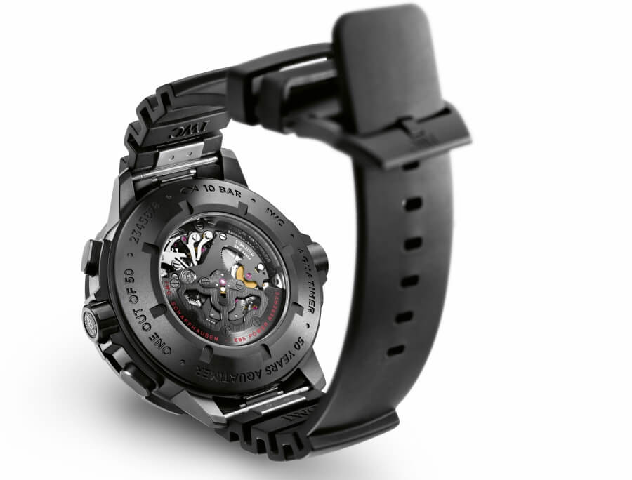 IWC Schaffhausen Ceratanium watch case