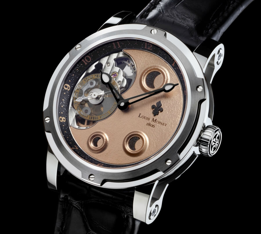 Louis Moinet reaching the moon for Only Watch