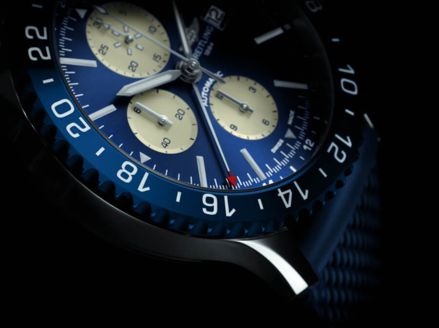 Breitling Chronoliner Blue