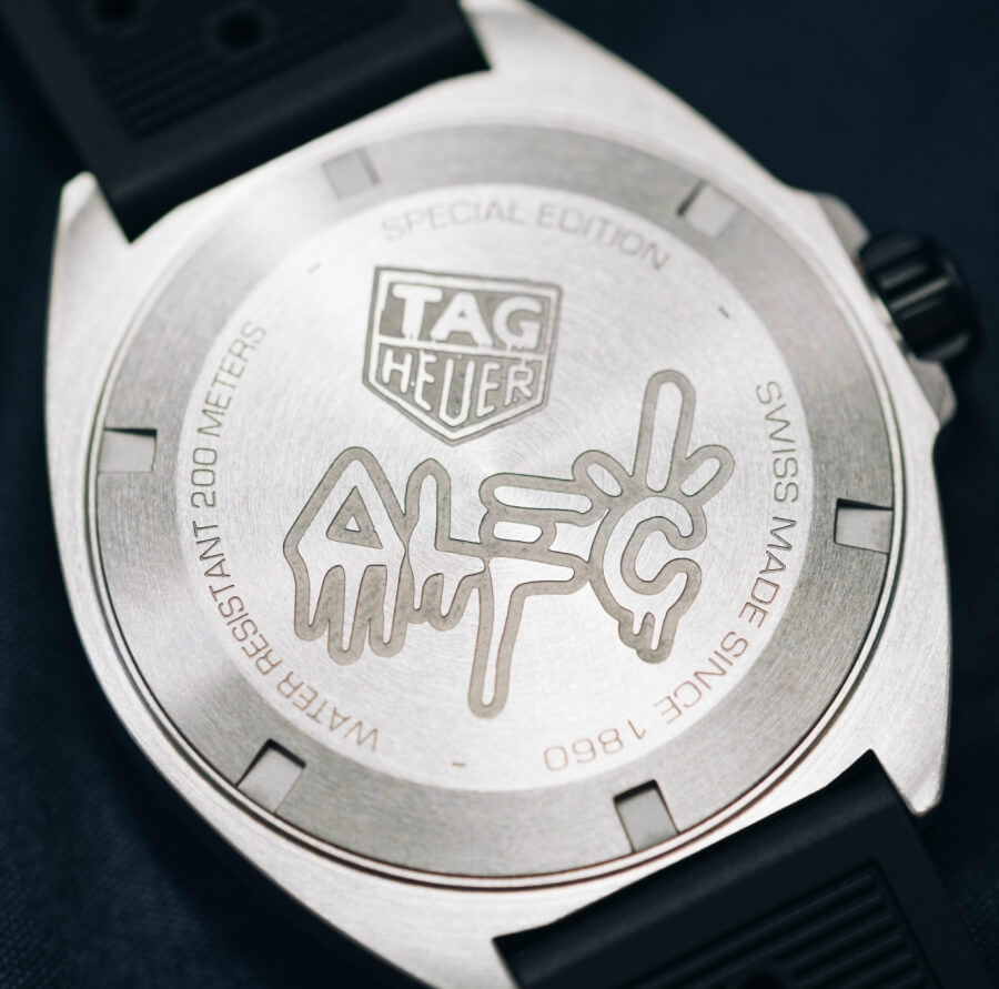 TAG Heuer Alec Monopoly Special Edition Caseback