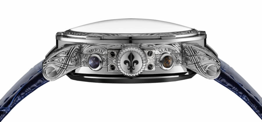 Louis Moinet Engraved Case