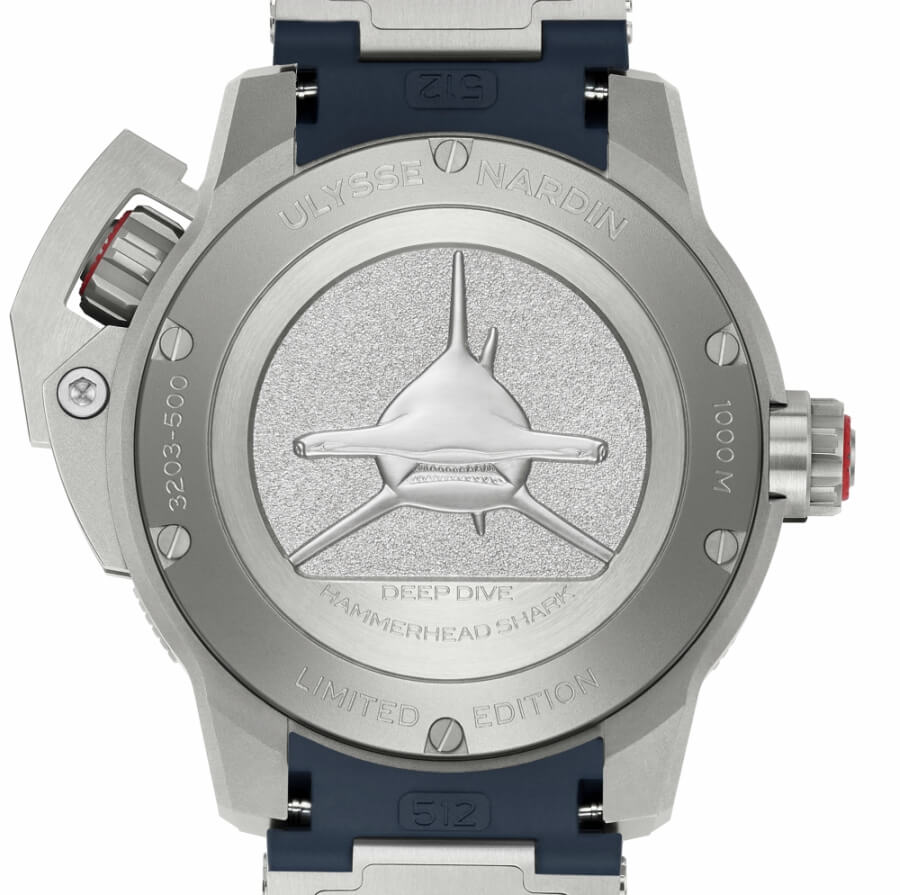 Ulysse Nardin Diver Deep Dive Caseback