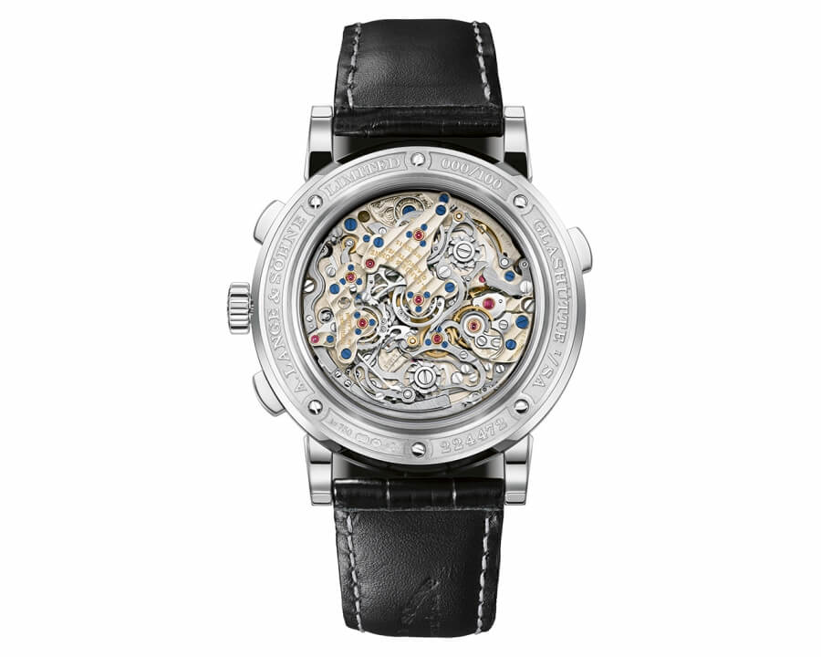 A. Lange & Söhne Triple Split CaseBack