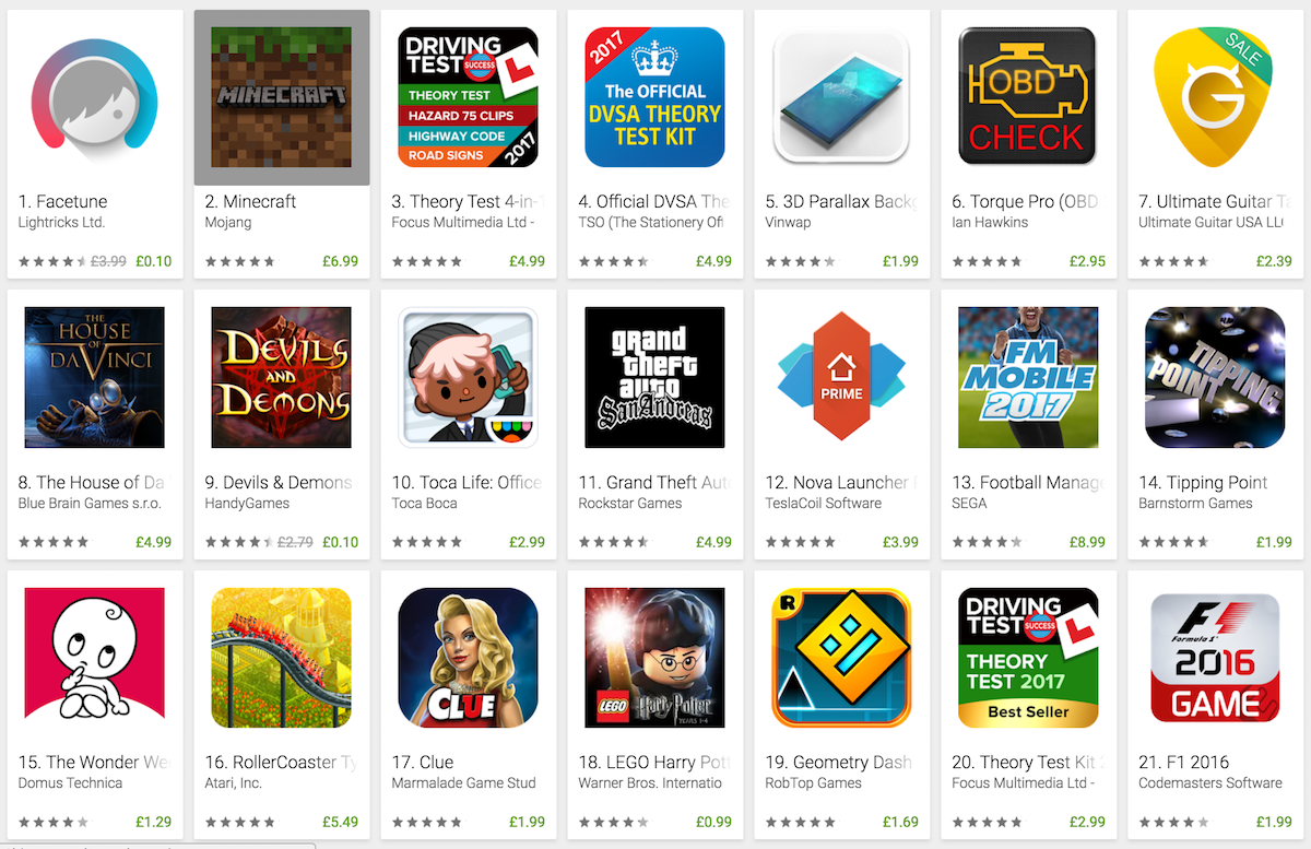Google Play App Store