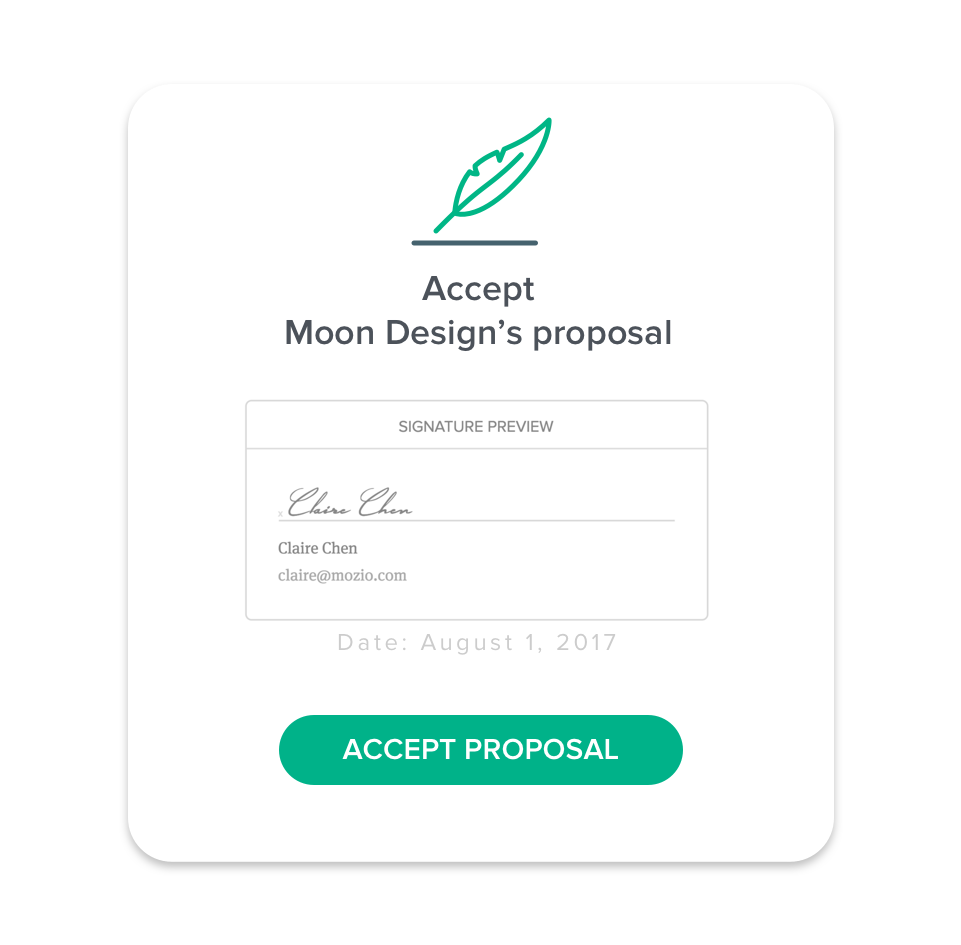 A proposal is accepted with enthusiasm 2