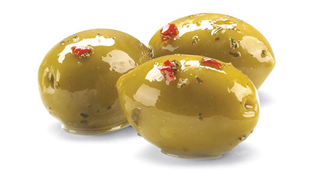 Whole Calabrese Style Olives Image