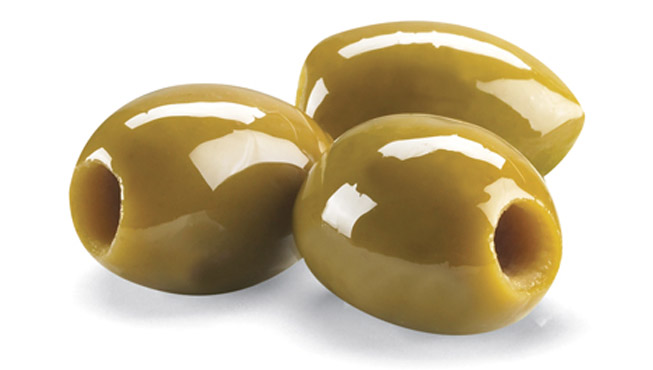 Organic Pitted Green Olives Image