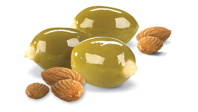 Almond Stuffed Olives Image
