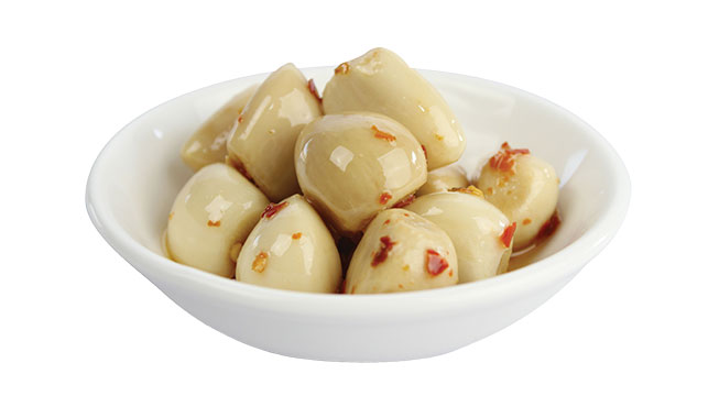 Hot Pickled Garlic Image