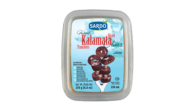 Sliced Kalamata Olives 250 mL