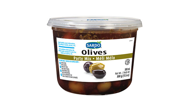 Whole Party Mix Olives 500 mL
