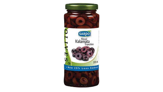 Sliced Kalamata Olives 375 mL