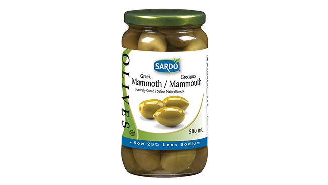 Whole Green Olives 500 mL