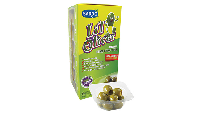 Pitted Green Olives 90 g