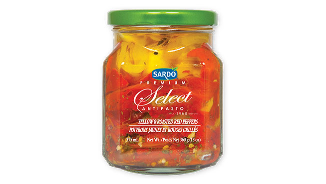 Yellow & Roasted Red Peppers 360 g
